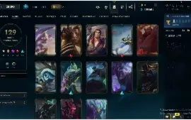 CONTA DE LOL Lvl 409 / Gold IV / 129 Skins / Annieversário