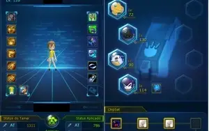 CONTA LADMO TAMER LVL 130 HIKARI SERVER OMEGAMON