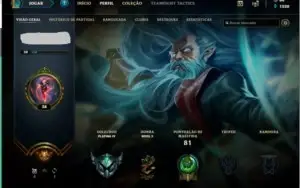Conta Platina IV! (Smurf)