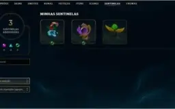 Conta lol lvl 30 com 68 champ 13 skins antigo elo b4