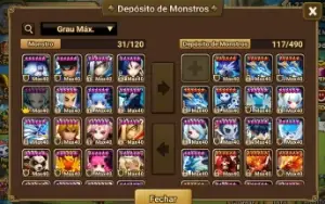 Conta Summoners War Late Game Ryu Water Collab