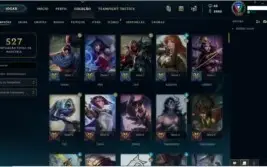 Conta League of legends todos os campeoes gold 4