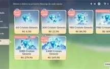 Conta XIAO + JADE, ZHONGLI + PRISMÁTICA e +