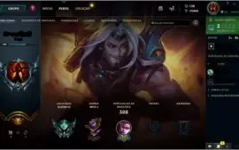 Conta LOL Platina 4 26 SKINS 15K EA