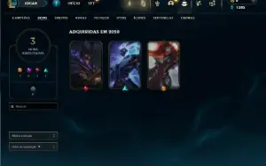 Unrnaked com 35 Champs e 3 Skins