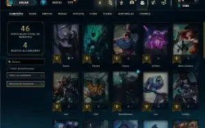 Unrnaked com 35 Champs e 3 Skins