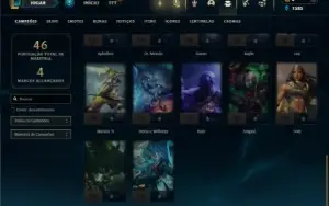 Unrnaked com 35 Champs e 3 Skins