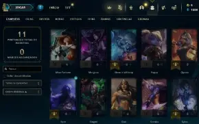 CONTA DE LOL UNRANKED C/ KATARINA ACADEMIA DE BATALHA