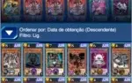 Conta  YuGiOh duel links com mais de 1000 dias
