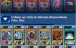 Conta  YuGiOh duel links com mais de 1000 dias