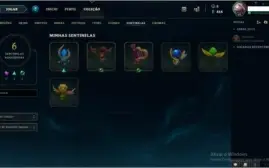 CONTA LOL - PLATINA 2 - SKINS VITORIOSAS DESDE A SEASON 3