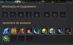Conta Black Desert Low  Prints na tela