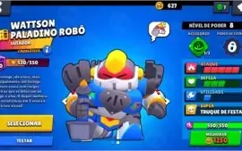 BRAWL STARS CONTA RARA 2 PASSES