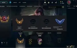 Conta LoL + Valorant