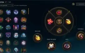 Conta LoL + Valorant