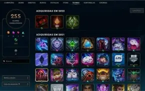 Conta LoL + Valorant
