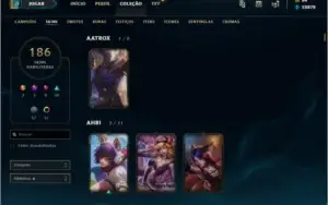 CONTA DE LEAGUE OF LEGENDS