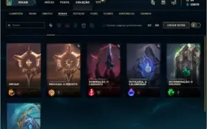 CONTA DE LEAGUE OF LEGENDS
