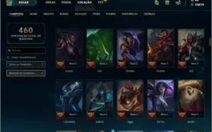 CONTA DE LEAGUE OF LEGENDS