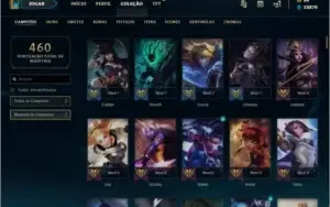 CONTA DE LEAGUE OF LEGENDS
