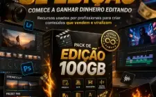 Pack 100Gb De Edição – Comece A Ganhar Dinheiro Editando