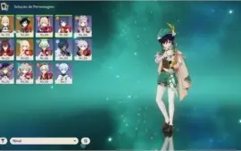 ✨ Conta genshin AR 30 - Venti C1 + Jean✨