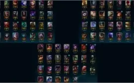 Conta de League of Legends - 82 campeões e ótimas skins