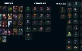 Conta Platina IV - 284 Skins - 132 Campeões