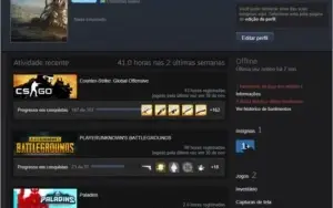Conta CS:GO Xerife