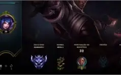conta lol smurf diamante 1 67% wr