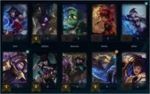 conta lol smurf diamante 1 67% wr