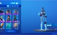 Fortnite 59 skins, salve o mundo e 5k de vbucks e ikonik