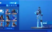 Fortnite 59 skins, salve o mundo e 5k de vbucks e ikonik