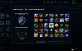 Conta Gold com 45 skins e 88 campões lv 170