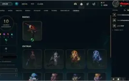 Conta de League Of Legends