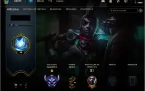 Conta Diamante 4, Smurf MMR bom, 80 partidas / 63% WR
