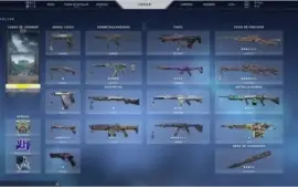 CONTA VALORANT SÓ SKIN HYPE