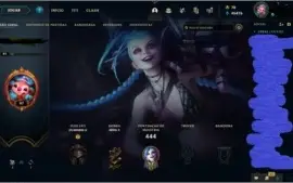 Vendo conta League of Legends com 99 skins