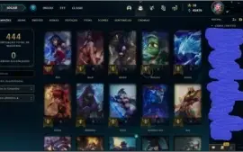 Vendo conta League of Legends com 99 skins