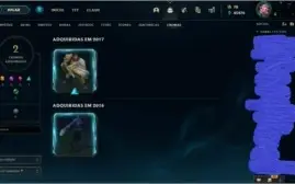 Vendo conta League of Legends com 99 skins