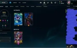 Vendo conta League of Legends com 99 skins