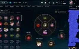 Vendo conta League of Legends com 99 skins