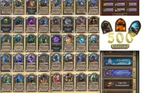 CONTA HEARTHSTONE 52 LENDÁRIAS + DIVERSAS CARTAS - LVL 539