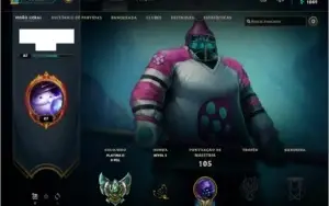 Platina 2 13 skins 47 campeões