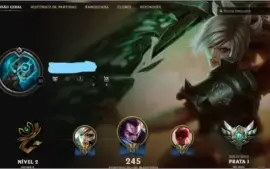Conta Prata 4 (+2 Contas unranked de brinde!)