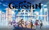 Conta Endgame Genshin Impact AR 56 com 7 Personagens T5