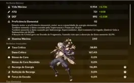Conta Endgame Genshin Impact AR 56 com 7 Personagens T5