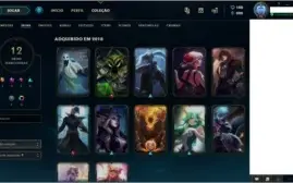 Conta League of Legends Diamante4