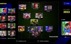 conta de pc Efootball 2024 painel da stean