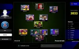 conta de pc Efootball 2024 painel da stean